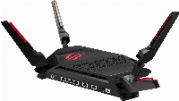 Геймърски Безжичен Рутер ASUS ROG Rapture GT-AX6000, Dual-Band WiFi 6 (802.11ax), MU-MIMO, IPv6, OFDMA, AiMesh, AiProtection Pro, 4804Mbps(6000Mbps Boost)