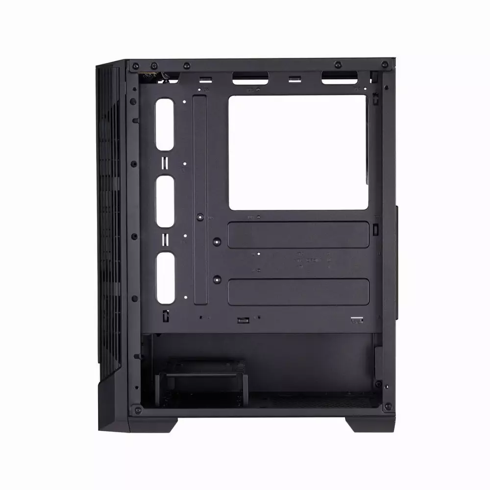 Кутия FSP CMT260 TG Mid-Tower, Черен