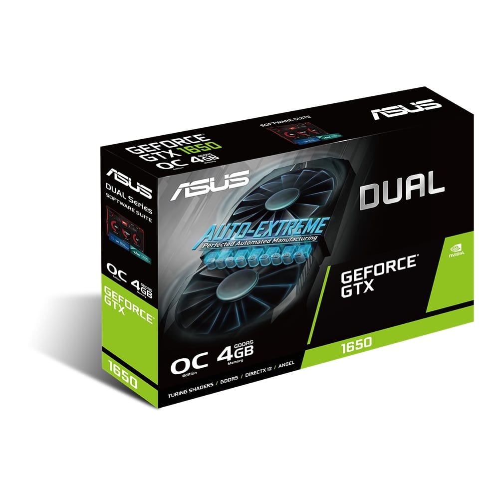 Видео карта ASUS Dual GeForce GTX 1650 OC Еdition 4GB