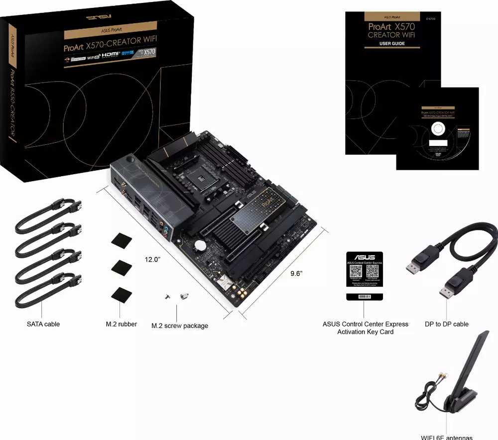 Дънна платка ASUS ProArt X570-CREATOR WIFI