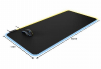 Геймърски пад Kingston HyperX Pulsefire Mat XL RGB, Черен