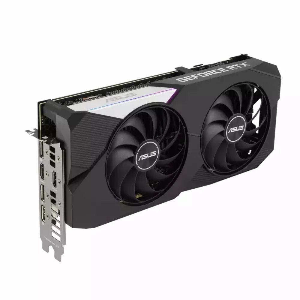 Видео карта ASUS Dual GeForce RTX 3060 Ti OC 8GB V2