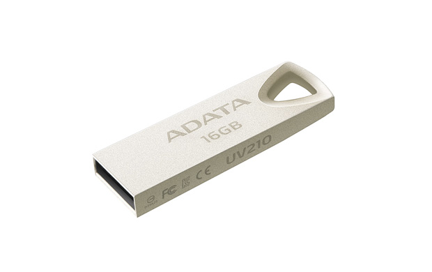 USB флашка Adata UV210 16GB USB 2.0 Metal - AUV210-16G-RGD