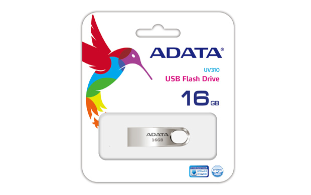 USB флашка Adata UV310 16GB USB 3.0 Metal - AUV310-16G-RGD
