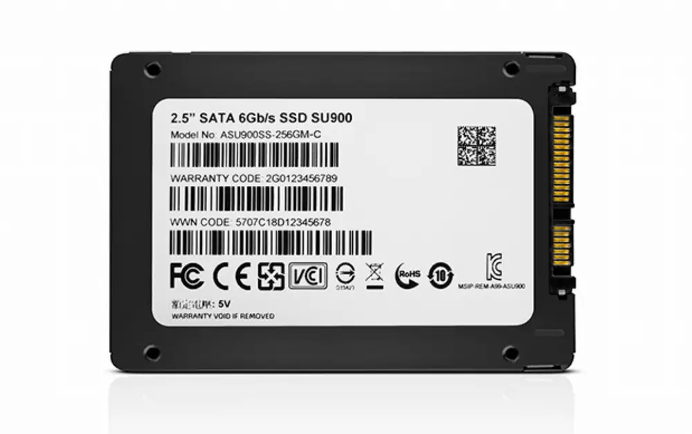 Диск SSD Adata SU900 256GB 2.5" SATA 6Gb/s 3D NAND - ASU900SS-256GM-C
