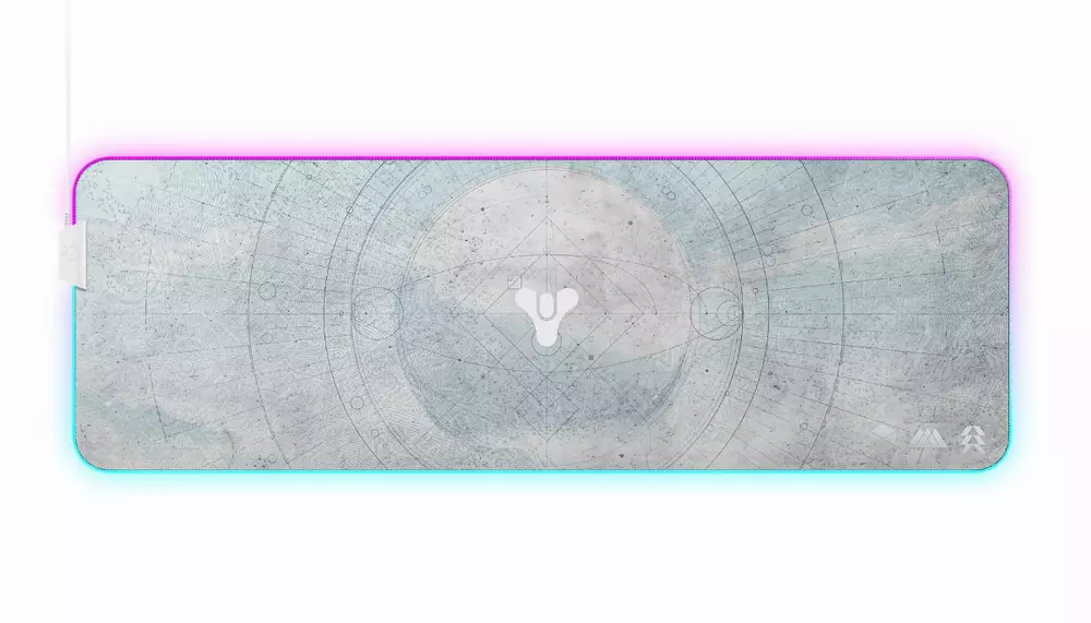 Геймърски пад SteelSeries QcK Prism XL Destiny 2 Edition