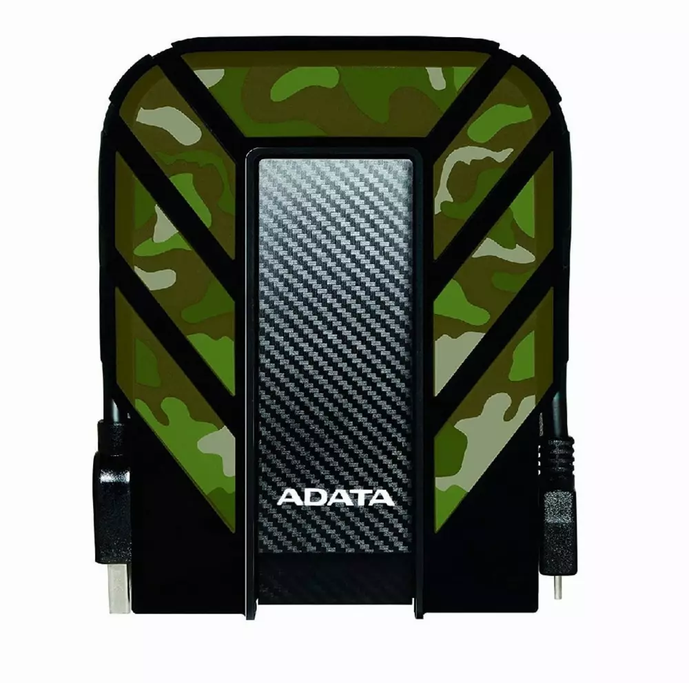 Външен диск Adata 710M 1TB Camouflage USB 3.0 IPX8 - AHD710M-1TU3-CCF