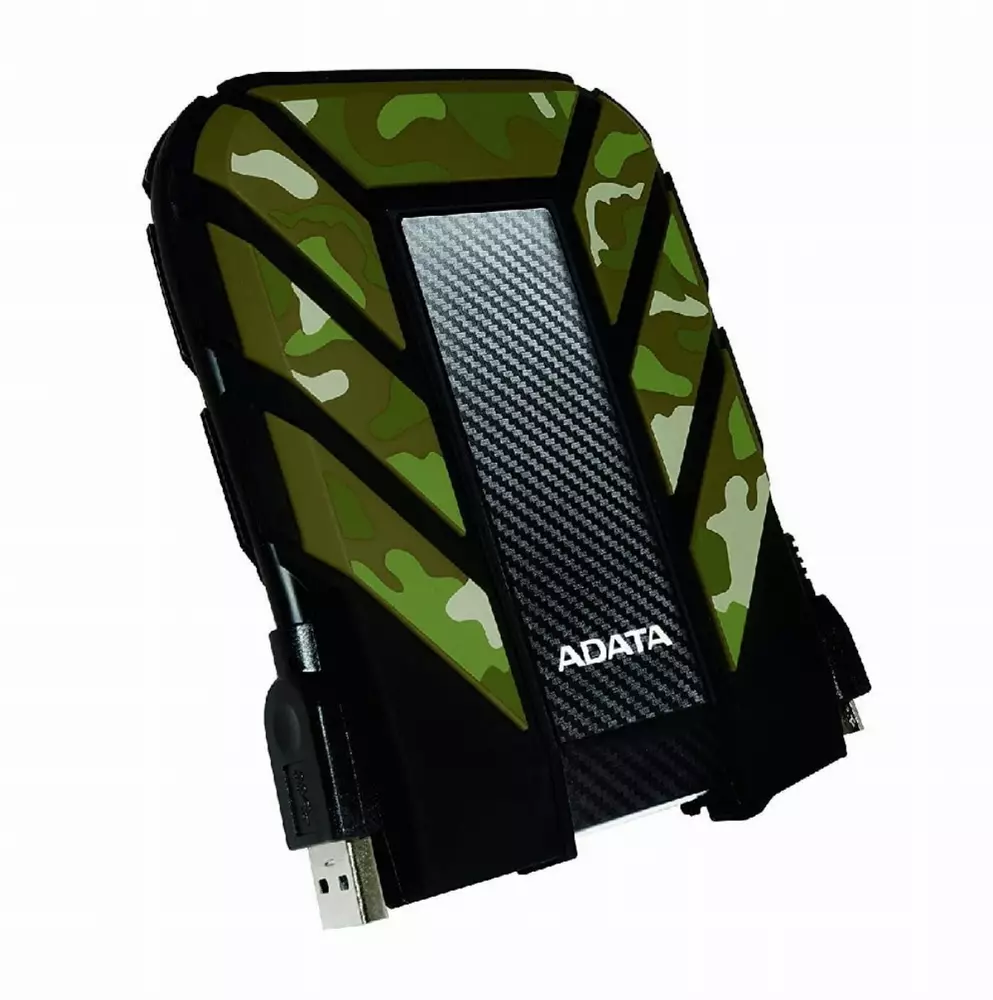 Външен диск Adata 710M 1TB Camouflage USB 3.0 IPX8 - AHD710M-1TU3-CCF