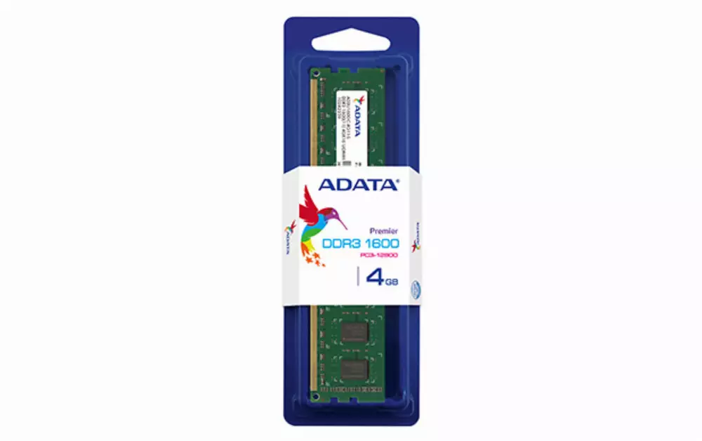 Памет Adata 4GB DDR3 1600MHz 1.5V - AD3U1600W4G11-B
