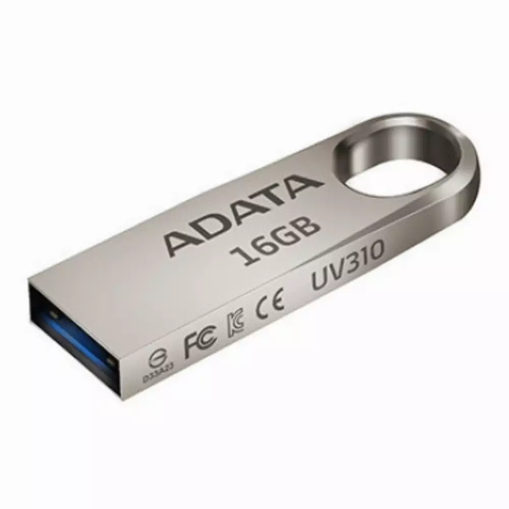 USB флашка Adata UV310 16GB USB 3.0 Metal - AUV310-16G-RGD