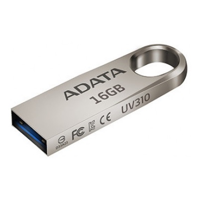 USB флашка Adata UV310 16GB USB 3.0 Metal - AUV310-16G-RGD