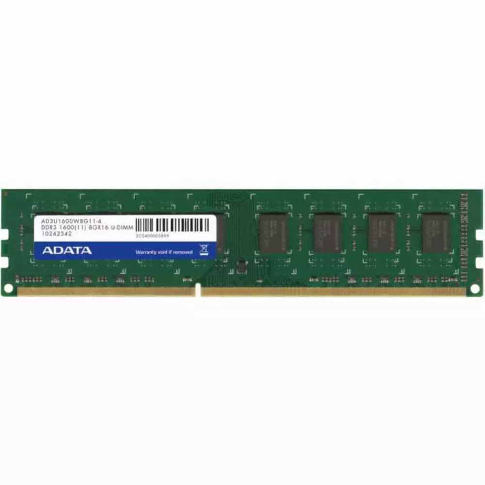 Памет Adata 8GB DDR3 1600MHz 1.5V - AD3U1600W8G11-B