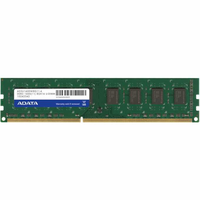 Памет Adata 8GB DDR3 1600MHz 1.5V - AD3U1600W8G11-B