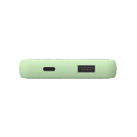 Външна батерия HAMA Fabric 10, 10000 mAh, LiPolym, Зелен
