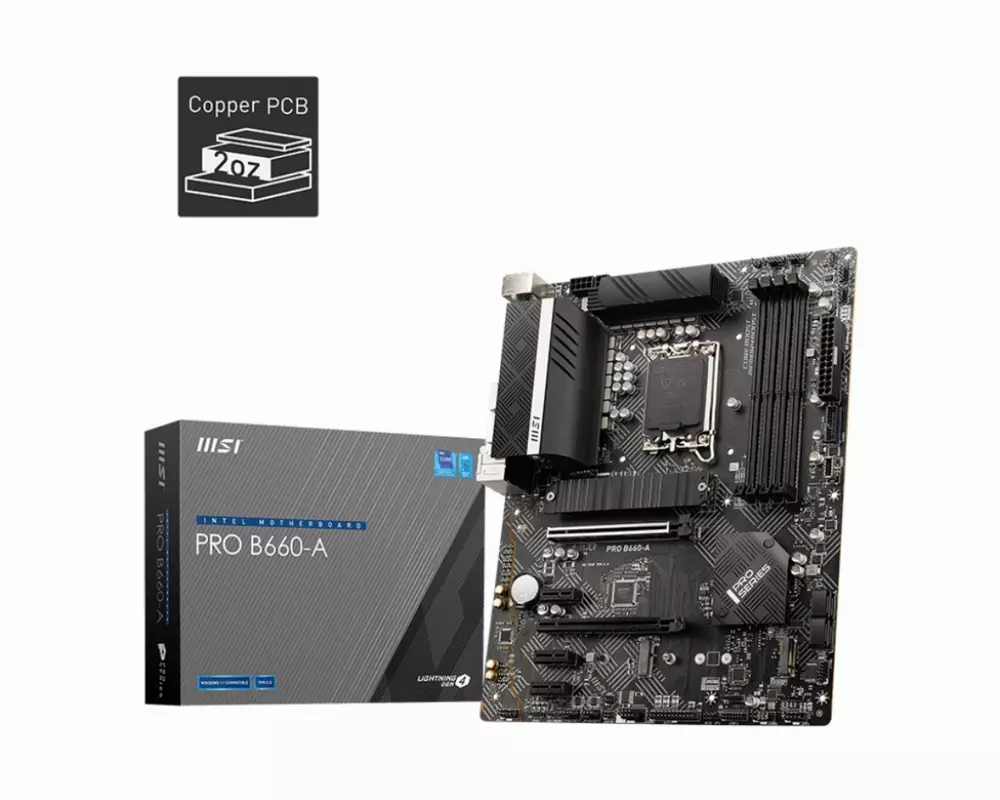 Дънна платка MSI PRO B660-A DDR4