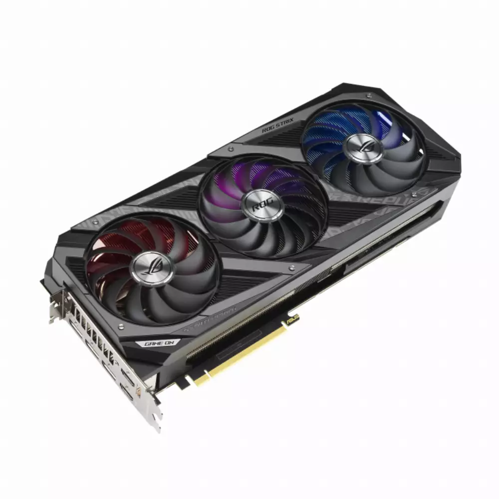 Видео карта ASUS ROG Strix GeForce RTX 3080 V2 OC Edition 10GB GDDR6X - 90YV0FA7-M0NM00