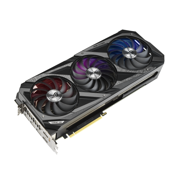 Видео карта ASUS ROG Strix GeForce RTX 3080 V2 OC Edition 10GB GDDR6X - 90YV0FA7-M0NM00