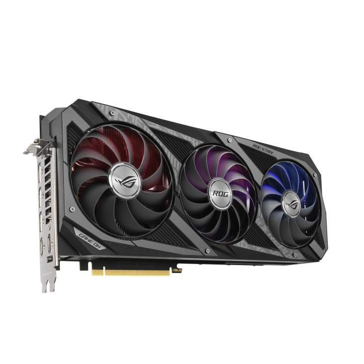 Видео карта ASUS ROG Strix GeForce RTX 3080 V2 OC Edition 10GB GDDR6X - 90YV0FA7-M0NM00