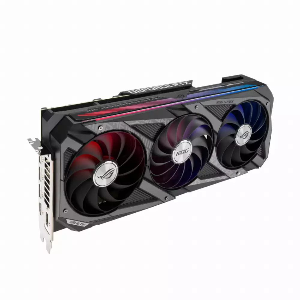 Видео карта ASUS ROG Strix GeForce RTX 3080 V2 OC Edition 10GB GDDR6X - 90YV0FA7-M0NM00