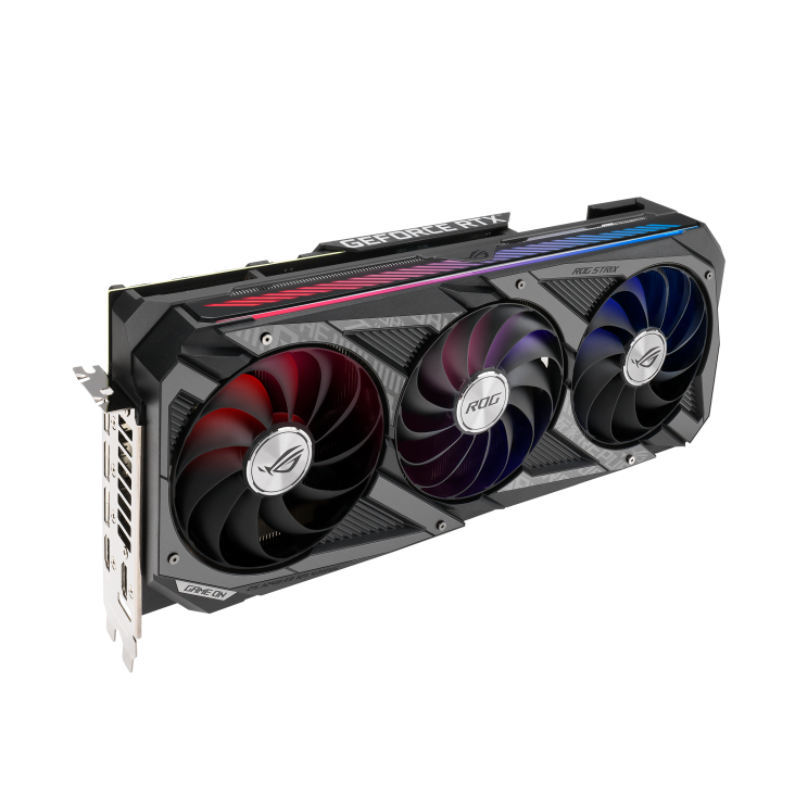 Видео карта ASUS ROG Strix GeForce RTX 3080 V2 OC Edition 10GB GDDR6X - 90YV0FA7-M0NM00