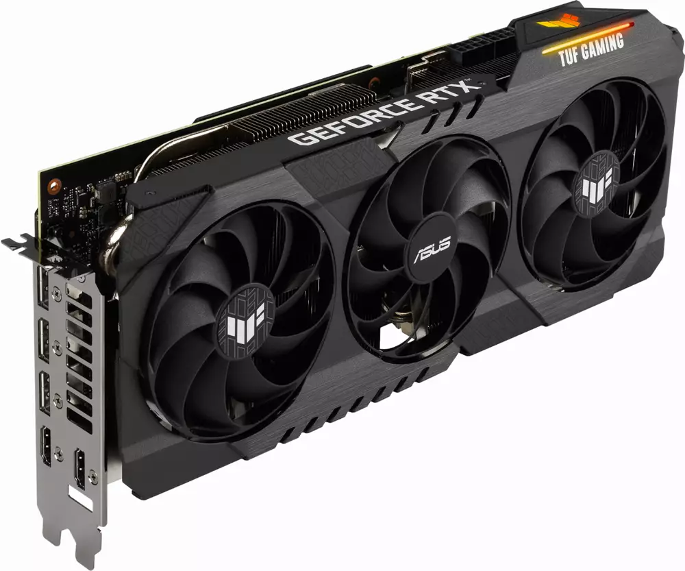 Видео карта ASUS TUF Gaming GeForce RTX 3080 OC Edition 12GB GDDR6X