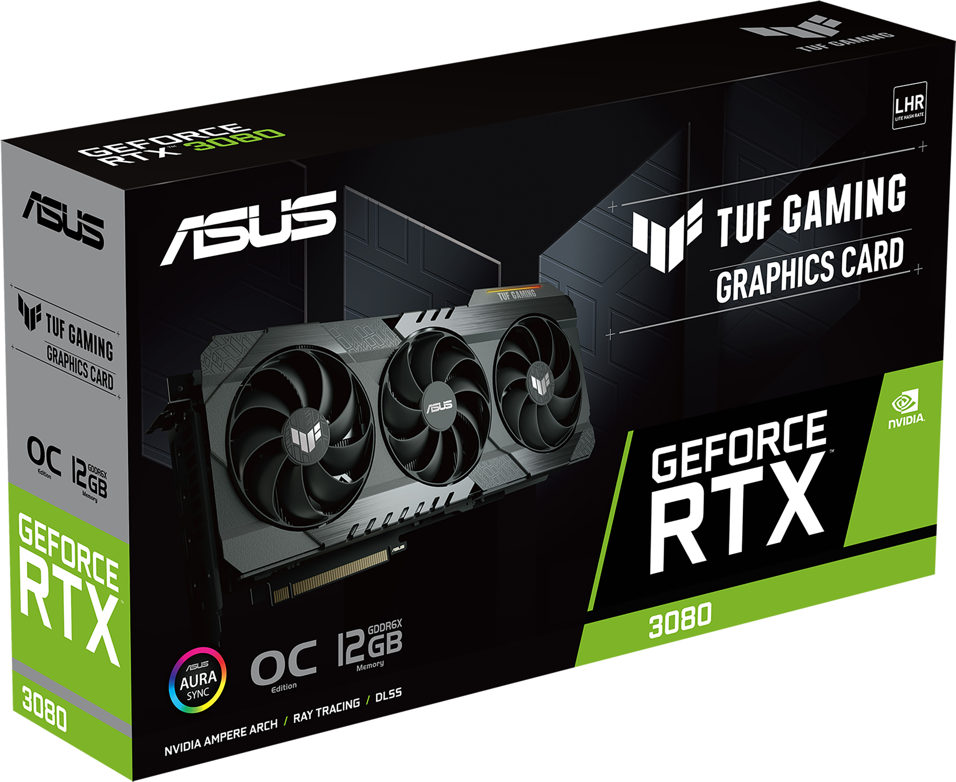 Видео карта ASUS TUF Gaming GeForce RTX 3080 OC Edition 12GB GDDR6X