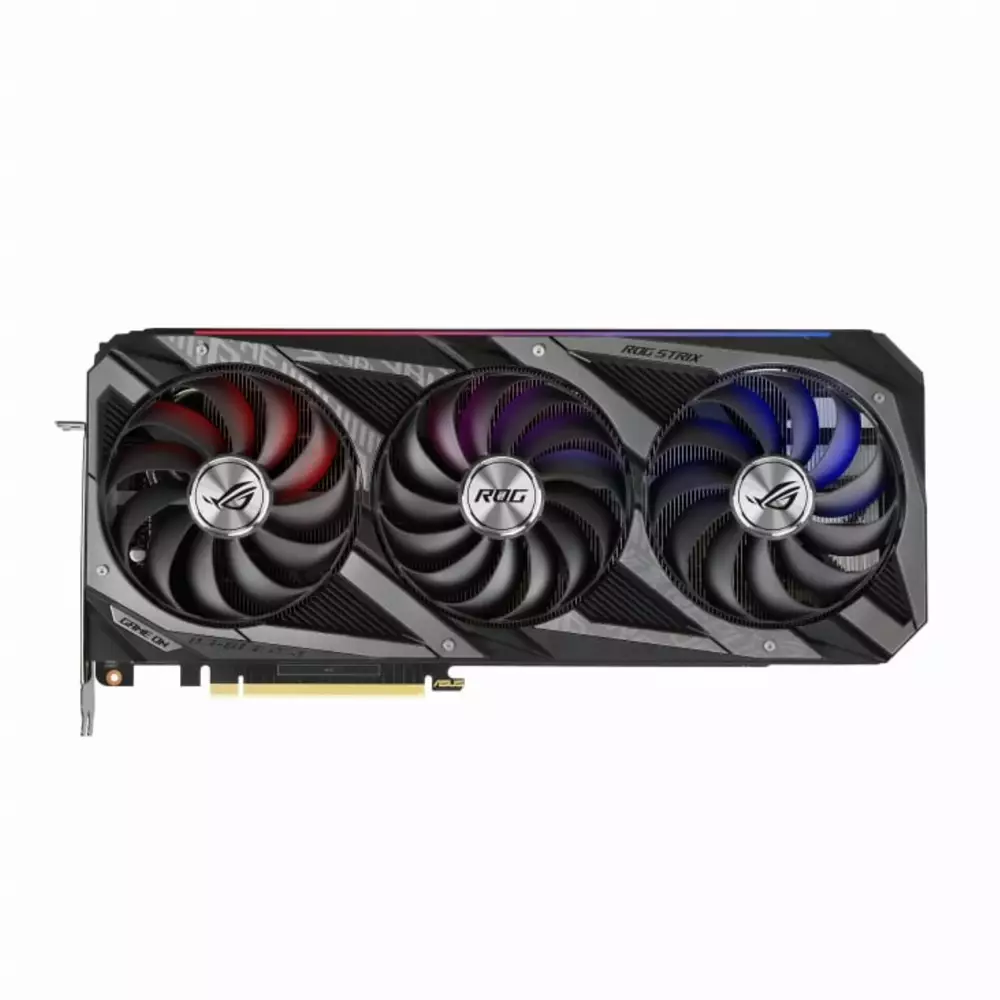 Видео карта ASUS ROG Strix GeForce RTX 3080 V2 OC Edition 10GB GDDR6X - 90YV0FA7-M0NM00