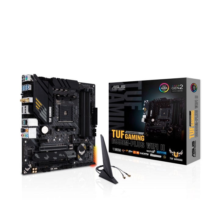 Дънна платка ASUS TUF GAMING B550M-PLUS WIFI II AM4