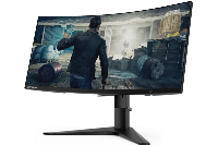 Монитор Lenovo 34" G34W-10, WQHD 3440x1440, VA Curved, 144Hz, 1ms, AMD FreeSync Premium
