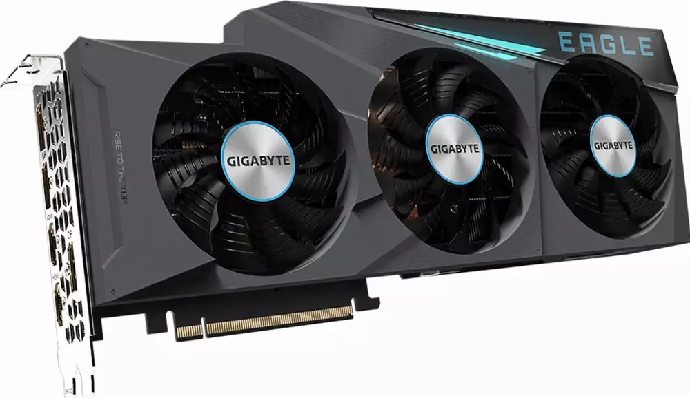 Видео карта Gigabyte GeForce RTX 3080 EAGLE 12G