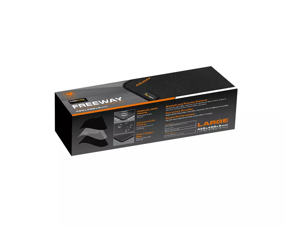 Геймърски пад Cougar Freeway L Gaming Mouse Pad - CG3PFRWLXBRB30001