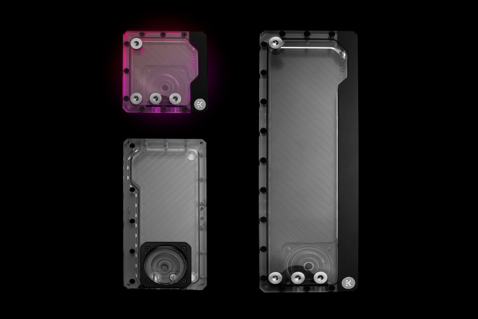 Резервоар EK- Quantum Kinetic FLT 360 D5/DDC Body D-RGB - Plexi