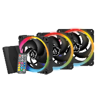 Вентилатори Arctic BioniX P120 A-RGB с контролер и дистанционно - ACFAN00156A