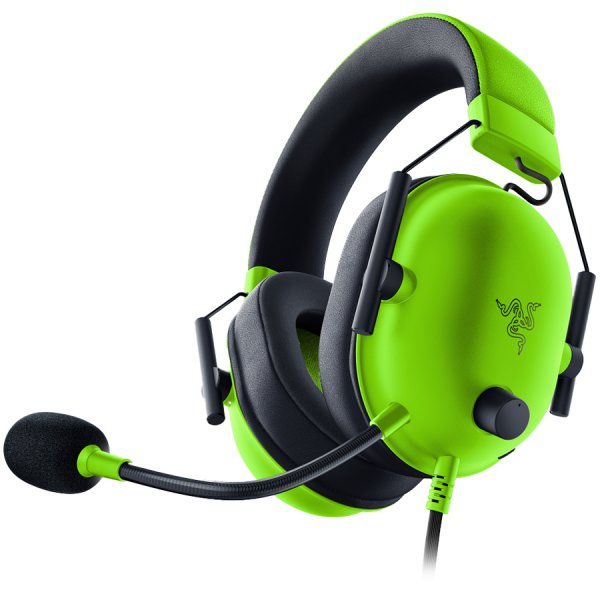 Геймърски слушалки Razer BlackShark V2 X Green - RZ04-03240600-R3M1