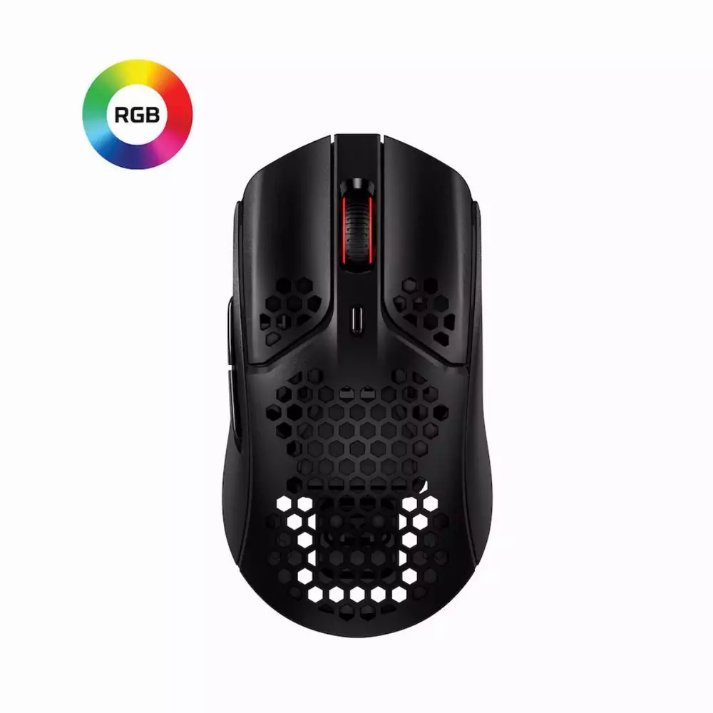 Геймърска мишка HyperX Pulsefire Haste Wireless RGB USB