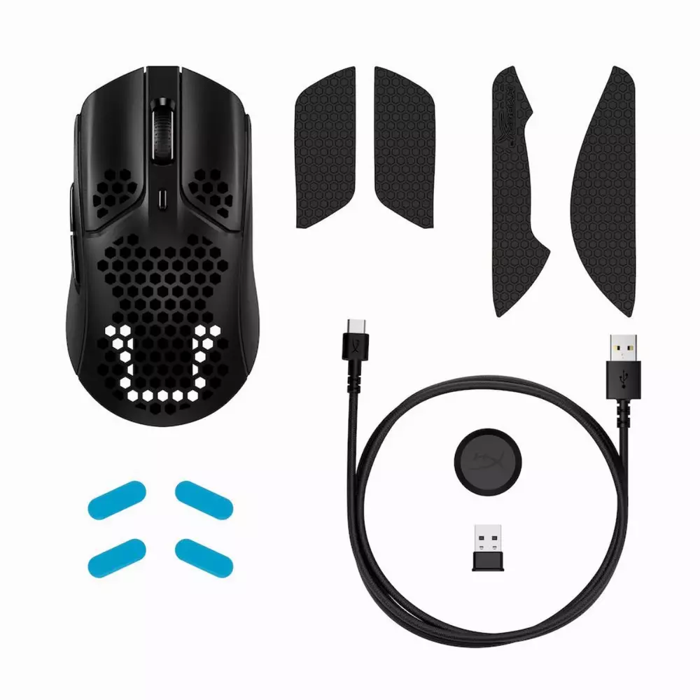 Геймърска мишка HyperX Pulsefire Haste Wireless RGB USB