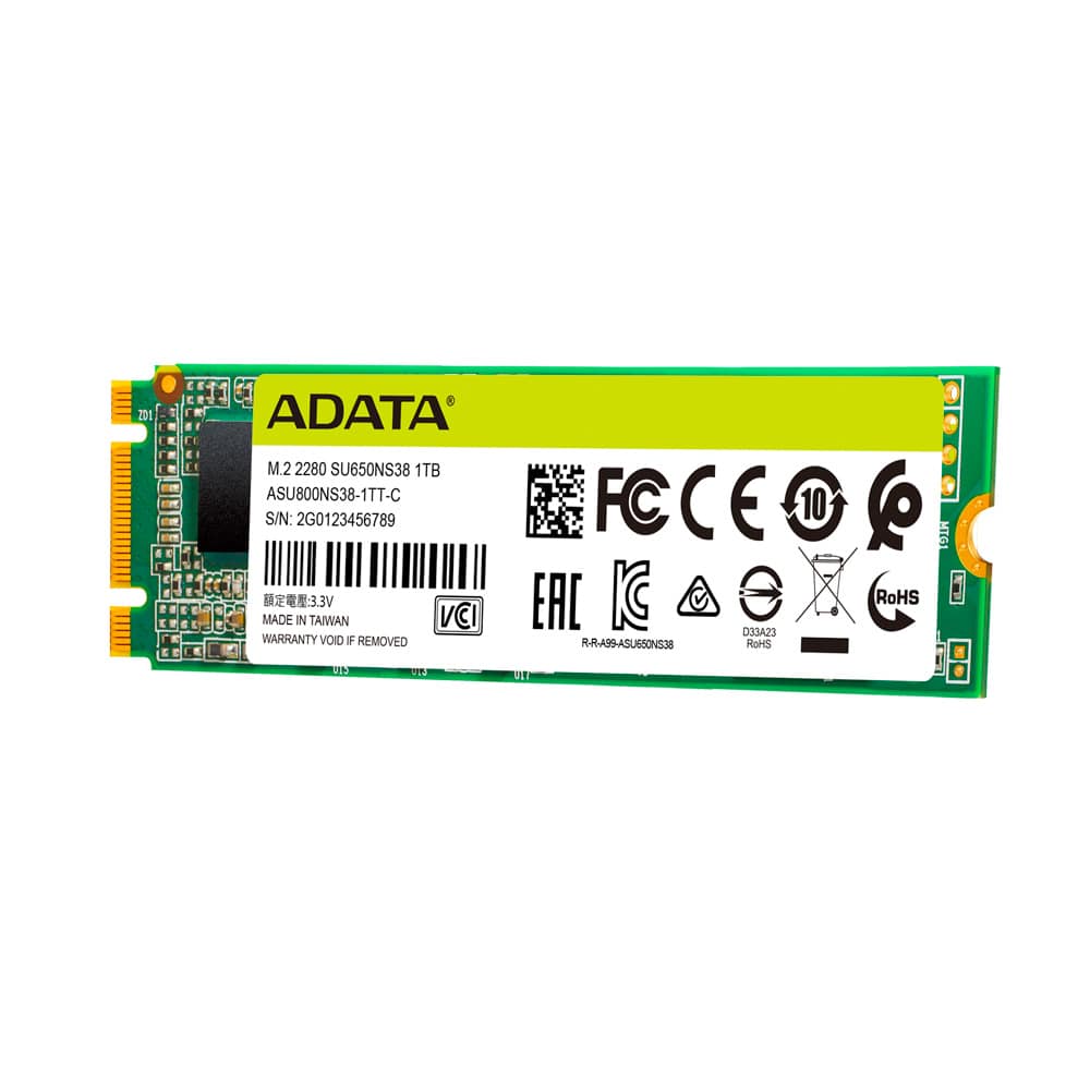 Диск SSD Adata SU650 256GB M.2 2280 SATA 6Gb/s - AUS650NS38-256GT-C