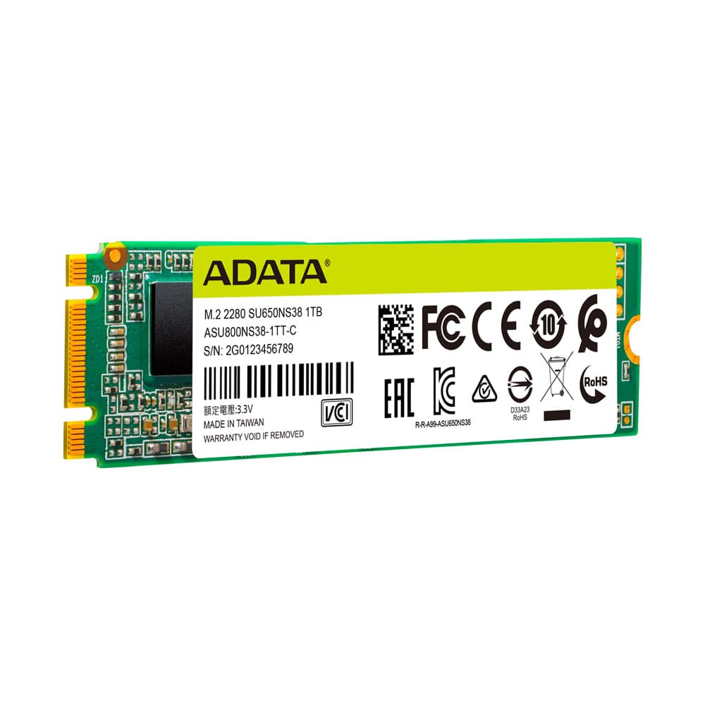 Диск SSD Adata SU650 256GB M.2 2280 SATA 6Gb/s - AUS650NS38-256GT-C