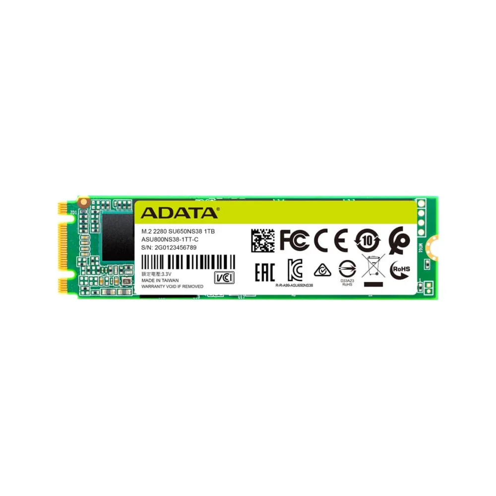Диск SSD Adata SU650 512GB M.2 2280 SATA 6Gb/s - AUS650NS38-512GT-C