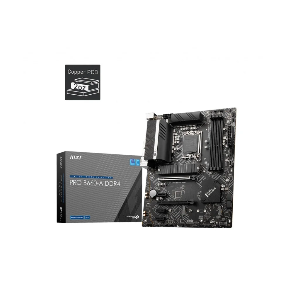 Дънна платка MSI PRO B660-A DDR4 LGA1700