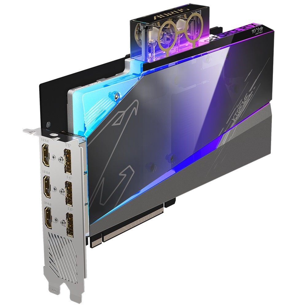 Carte graphique Gigabyte GeForce RTX 3080 AORUS XTREME WATERFORCE WB 12GB