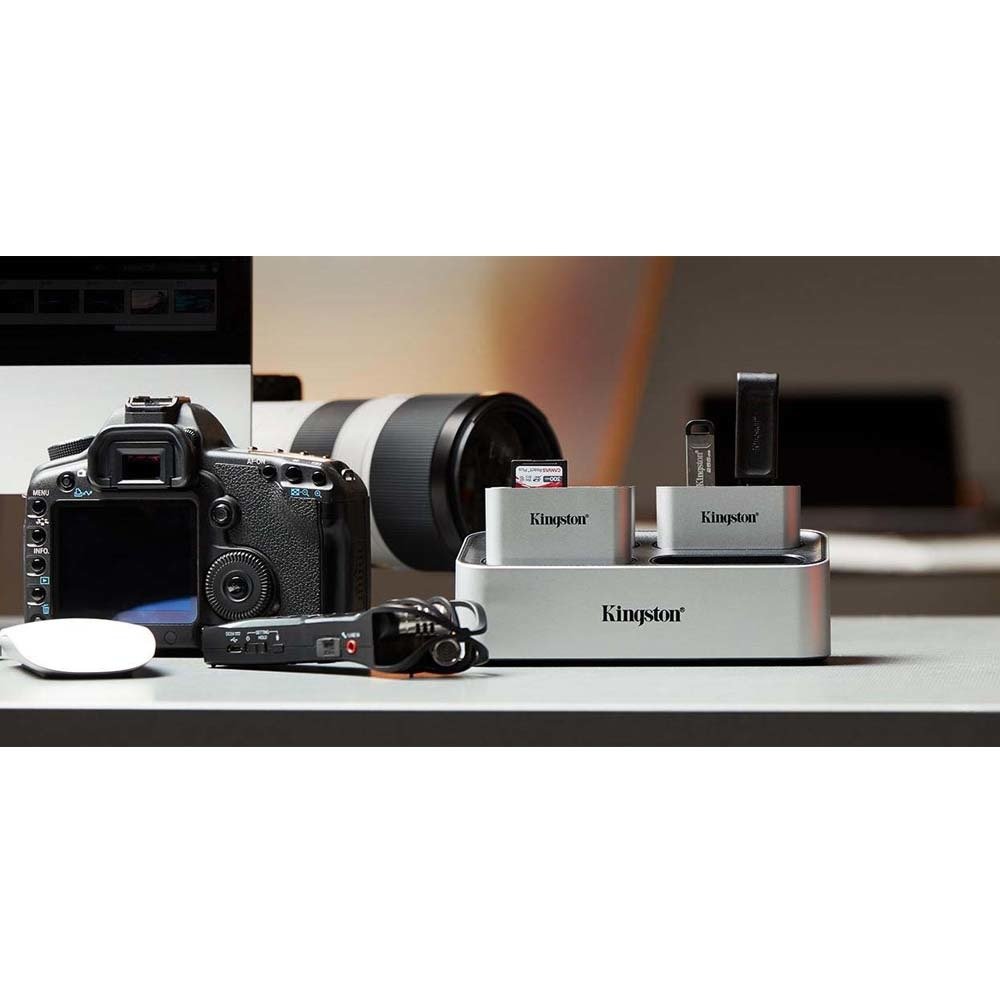Четец за карти докинг станция Kingston WFS-U Workflow Station WFS-SD/WFS-SDC