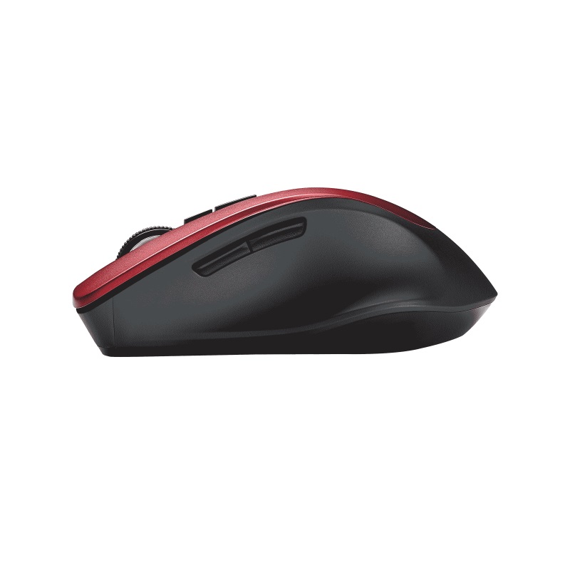 Мишка ASUS WT425 Wireless 2.4GHz Red Безжична - 90XB0280-BMU030
