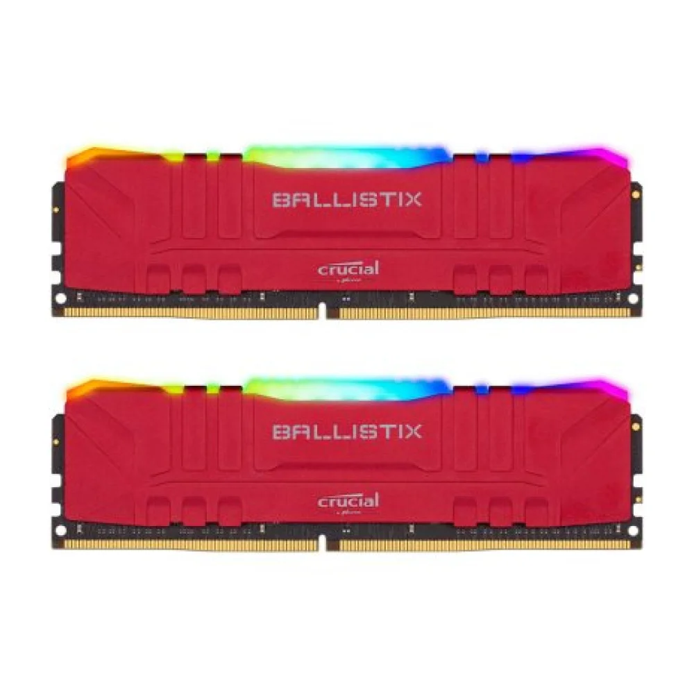 Памет Crucial Ballistix Red RGB 16GB (2x8GB) DDR4 3600MHz CL16 - BL2K8G36C16U4RL