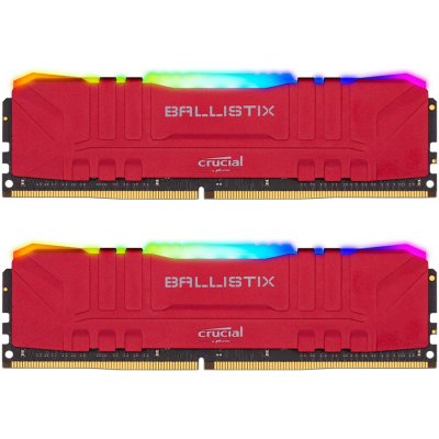 Памет Crucial Ballistix Red RGB 16GB (2x8GB) DDR4 3600MHz CL16 - BL2K8G36C16U4RL