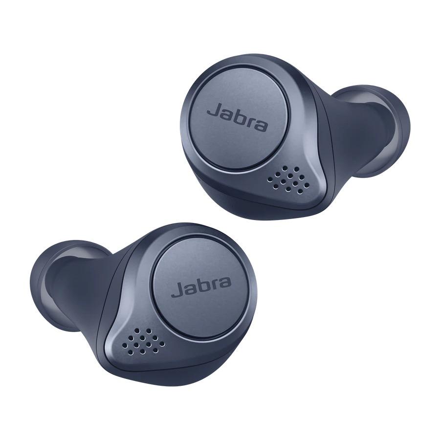 Блутут слушалки Jabra Elite Active 75t, Navy