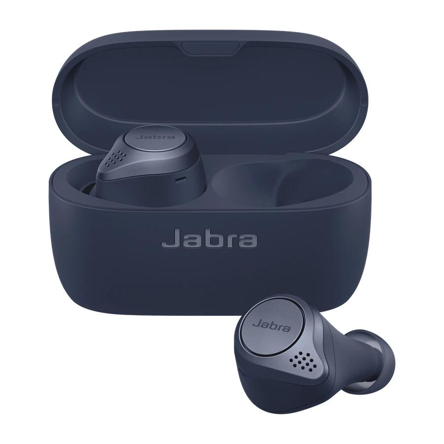 Блутут слушалки Jabra Elite Active 75t, Navy