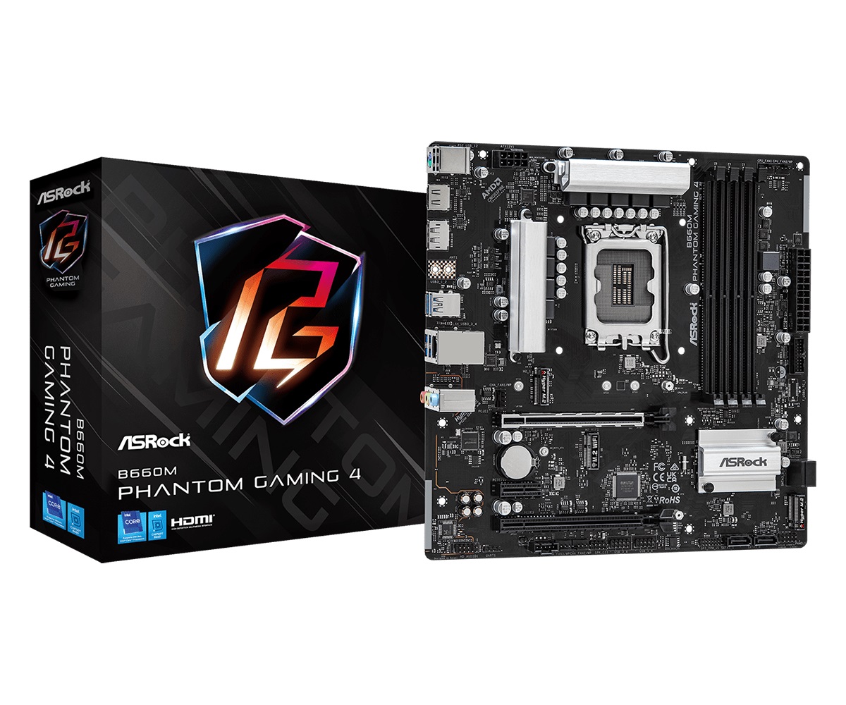 Дънна платка Asrock B660M Phantom Gaming 4