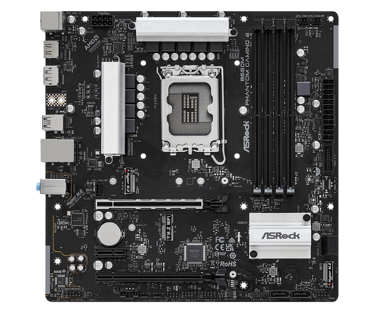 Дънна платка Asrock B660M Phantom Gaming 4
