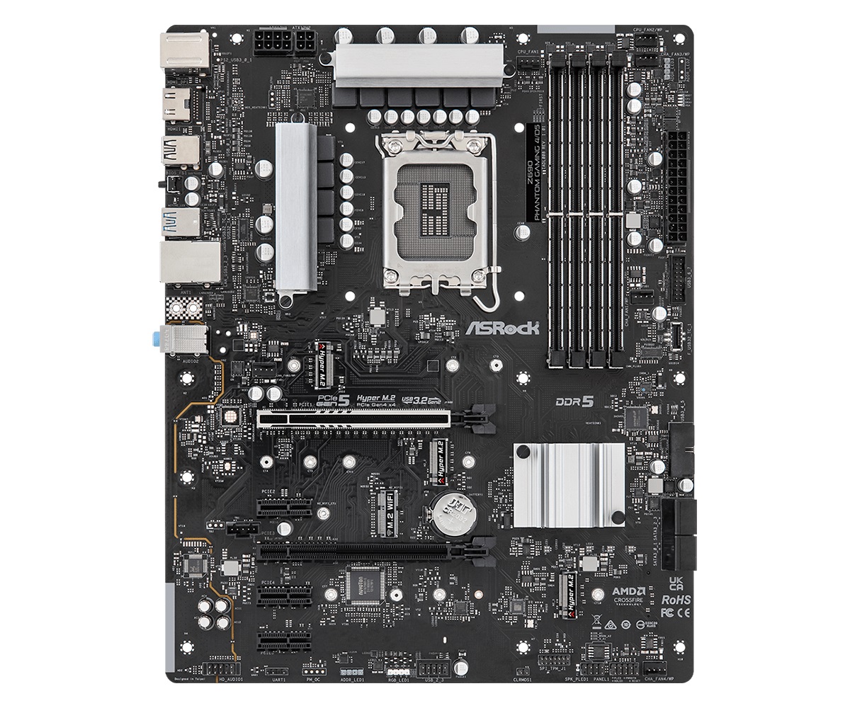 Дънна платка Asrock Z690 Phantom Gaming 4/D5 LGA1700 DDR5